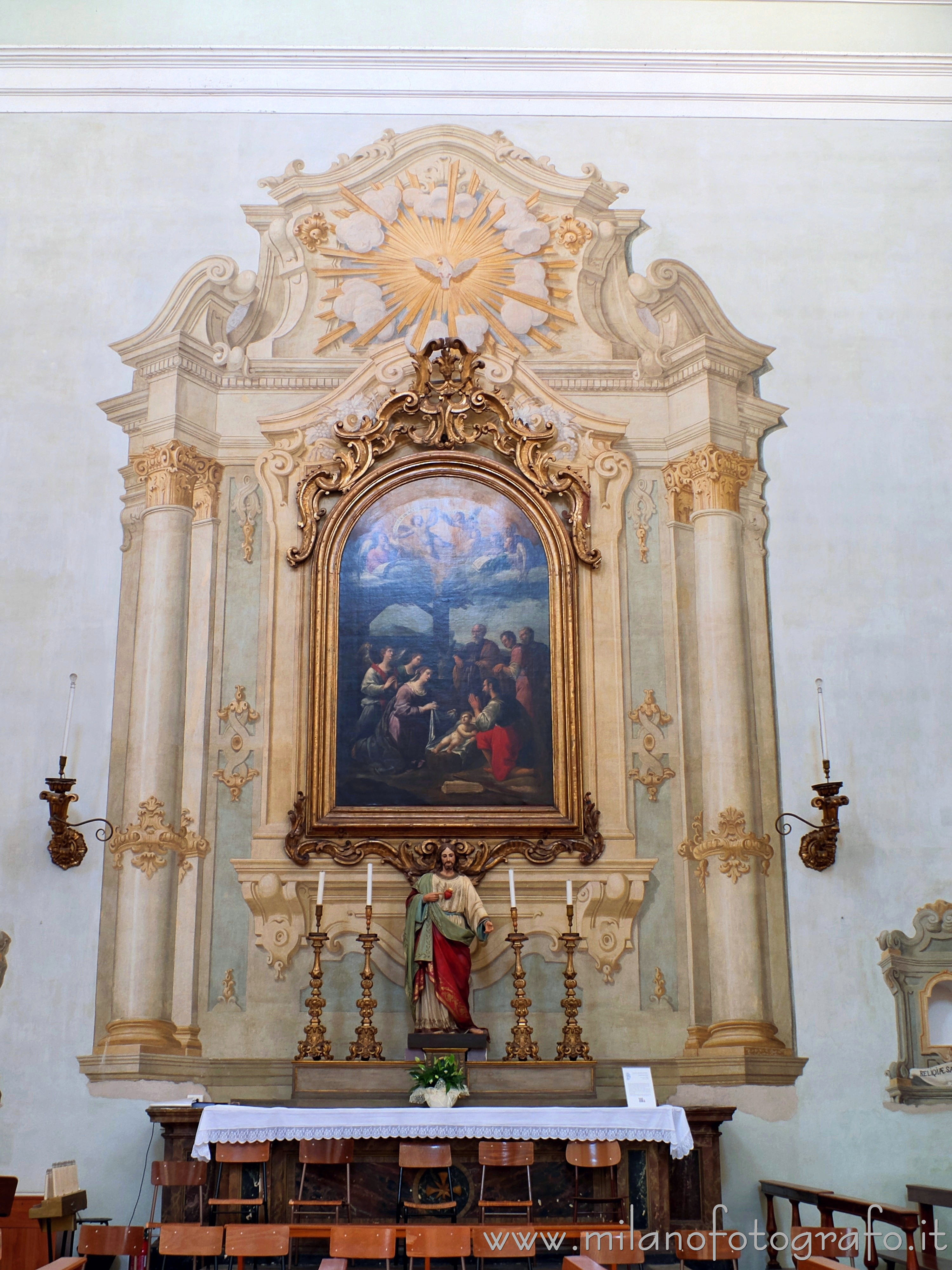 Santarcangelo di Romagna (Rimini, Italy) - Altar of the Holy Sacrament in the Church of the Blessed Virgin of the Rosary - Full resolution picture